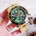 Invicta Green Gold Chronograph