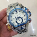 Invicta Blue Bezel Chronograph