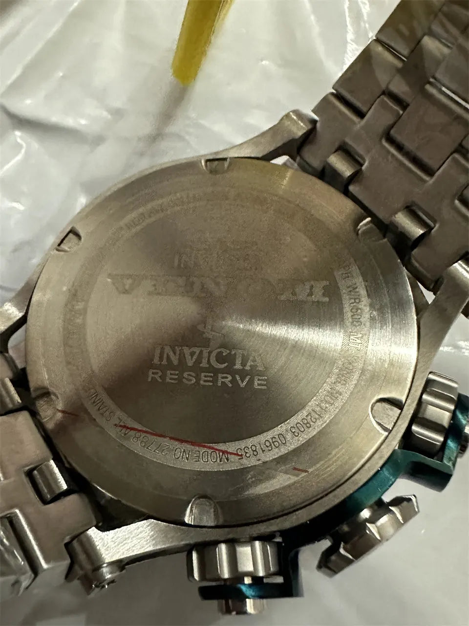 Invicta Green Dial Chronograph - Hình 3