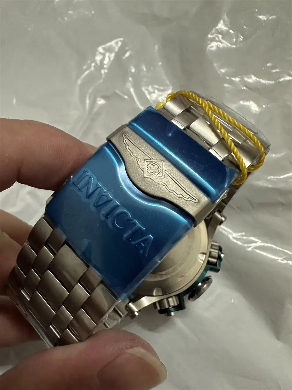 Invicta Green Dial Chronograph - Hình 4