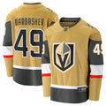 fanatics Barbachev Golden Knights Jersey