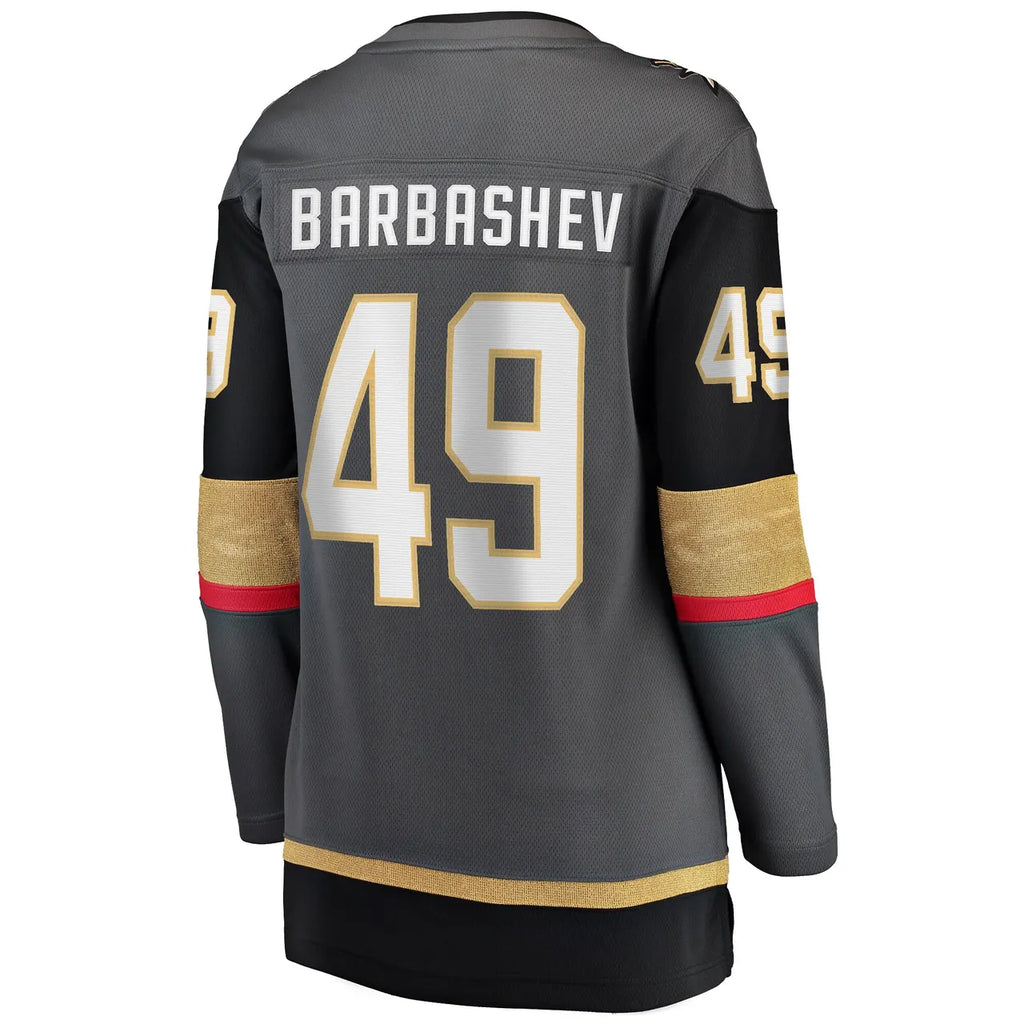 Barbashev Golden Knights Gray Jersey - Hình 2