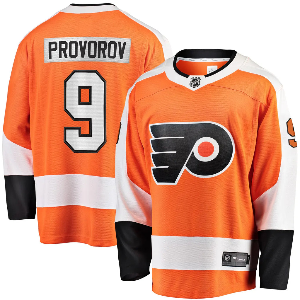 Provorov Flyers Orange Jersey