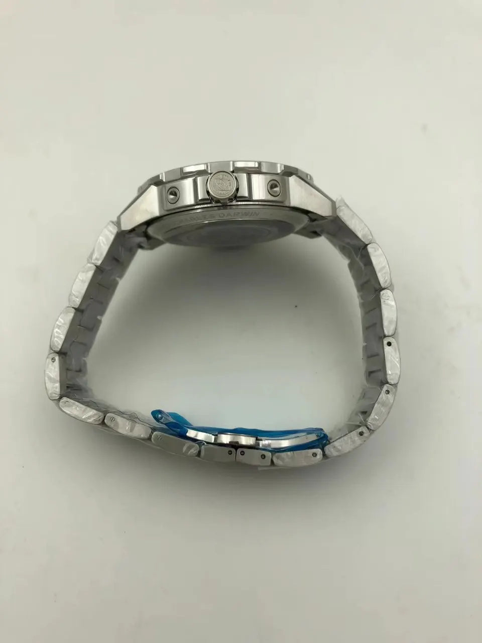 steel IWC Aquatimer Blue Dial - Hình 2