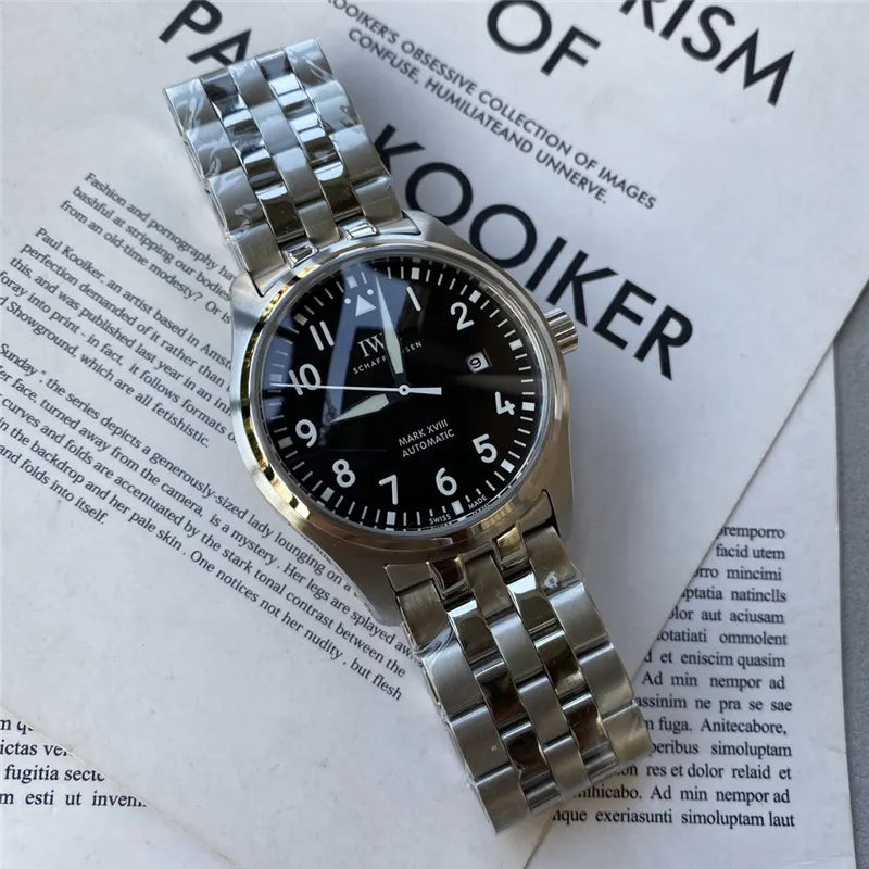 IWC Mark XVIII Black Steel - Hình 6