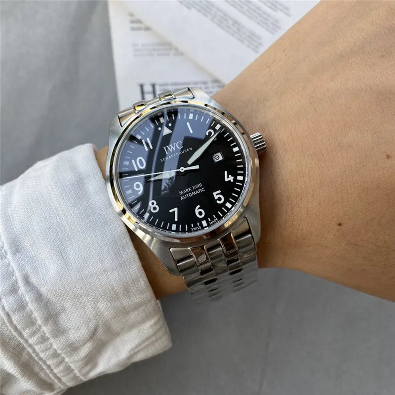 IWC Mark XVIII Black Steel - Hình 2