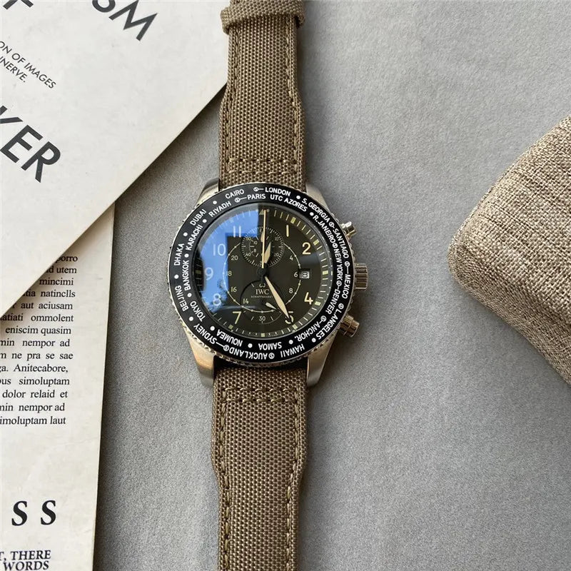 IWC Pilot Worldtimer Chronograph