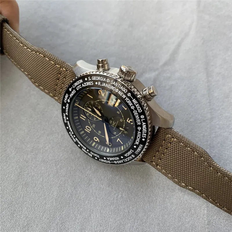 IWC Pilot Worldtimer Chronograph - Hình 4
