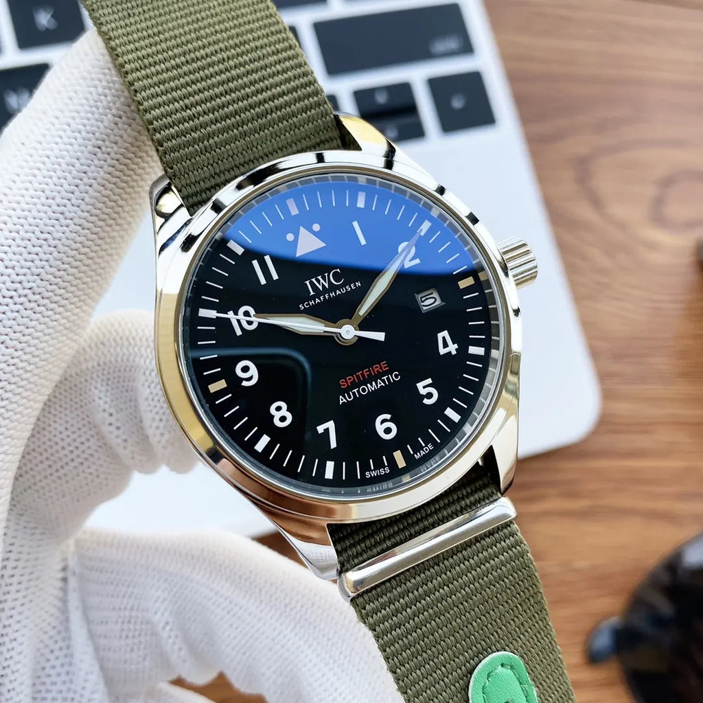 IWC Spitfire Black Dial