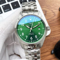 IWC Green Dial Steel Watch
