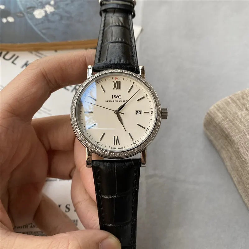 IWC Diamond Bezel Watch