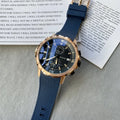 IWC Aquatimer Rose Gold Blue Rubber