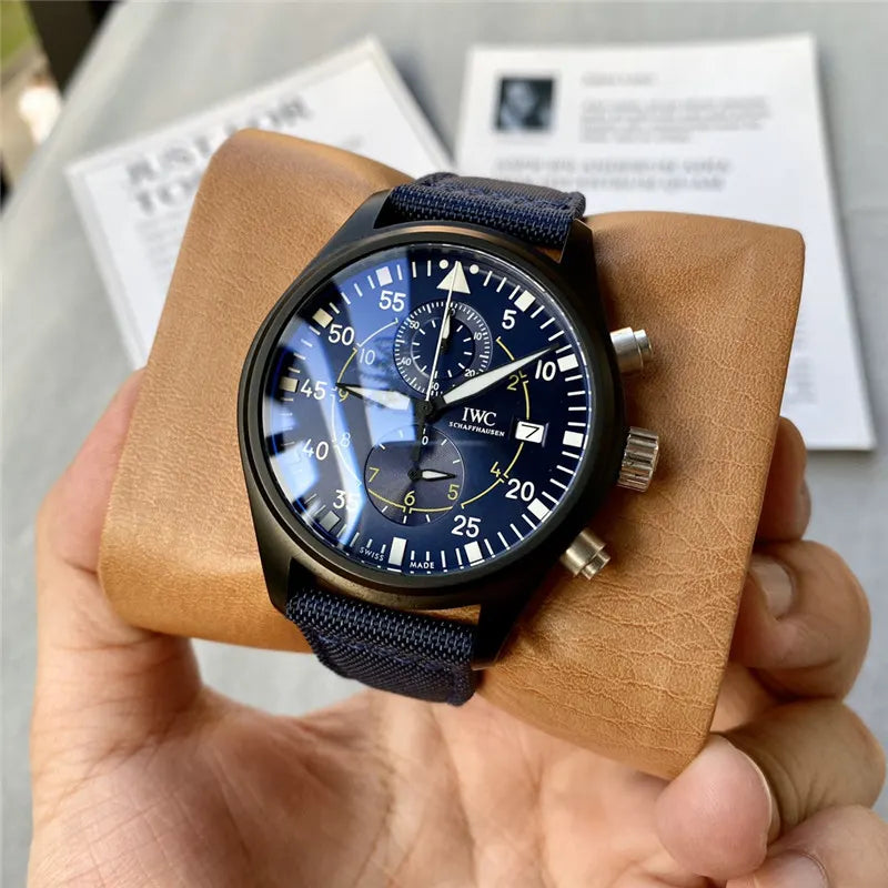 IWC Pilot Blue Canvas - Hình 3