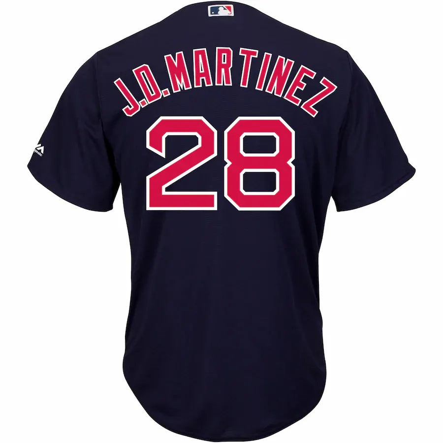 Majestic Red Sox Navy Jersey - Hình 3