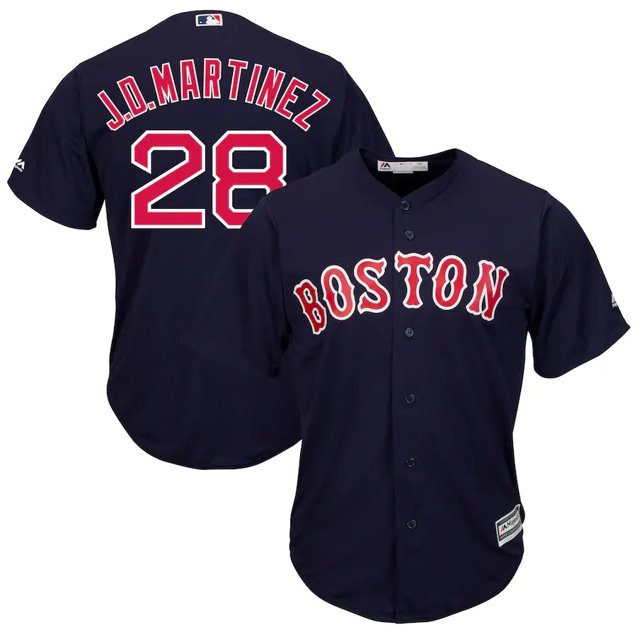 Majestic Red Sox Navy Jersey