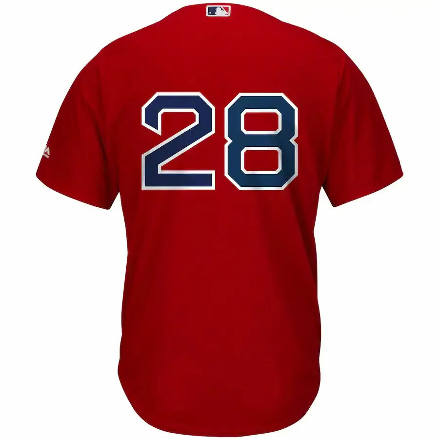Red Sox Red Jersey #28 - Hình 3