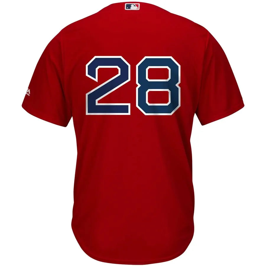 replica Majestic Red Sox Red Jersey - Hình 2