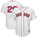 cooperstown Majestic Red Sox White Jersey
