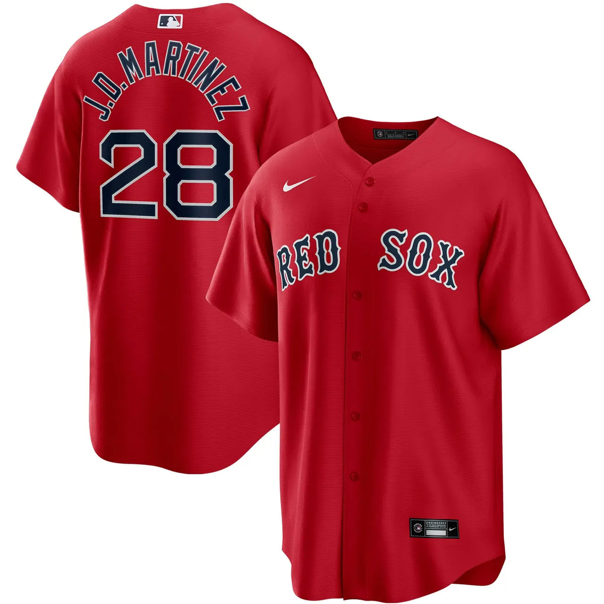 Red Sox J.D. Martinez Jersey