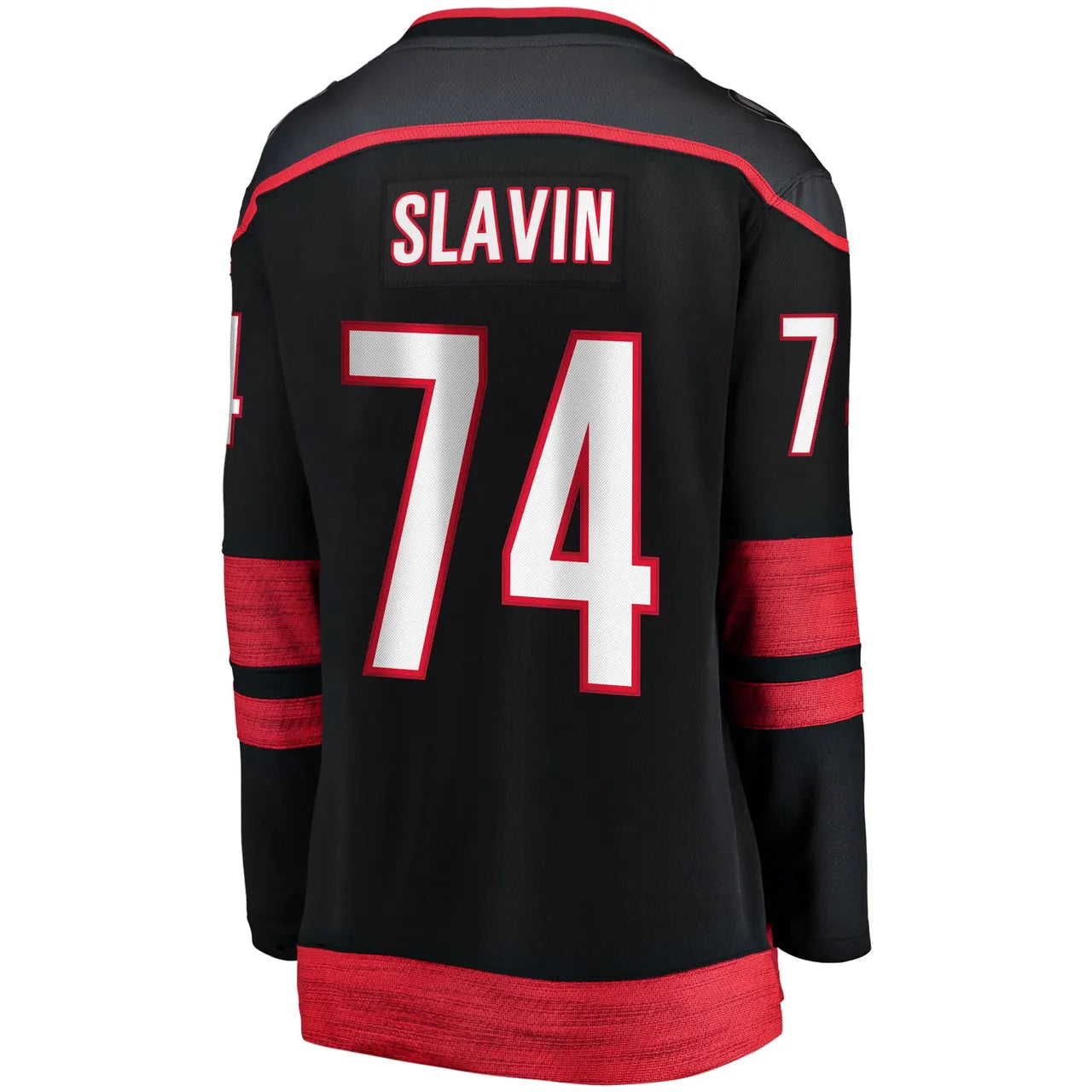 red Fanatics Slavin Hurricanes Jersey - Hình 7