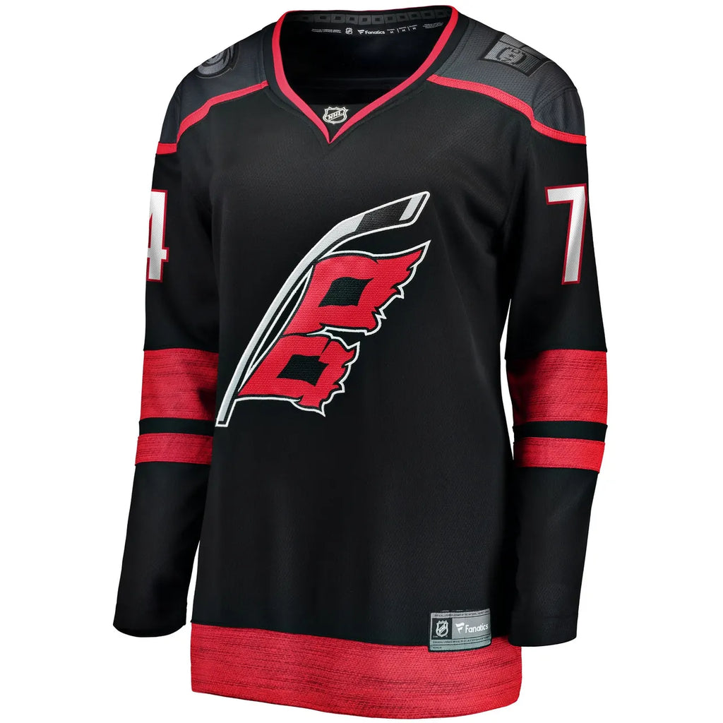 red Fanatics Slavin Hurricanes Jersey - Hình 6