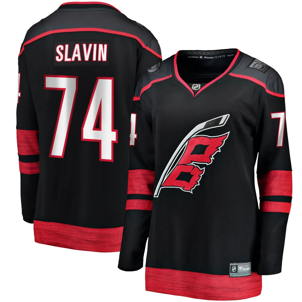 red Fanatics Slavin Hurricanes Jersey - Hình 15