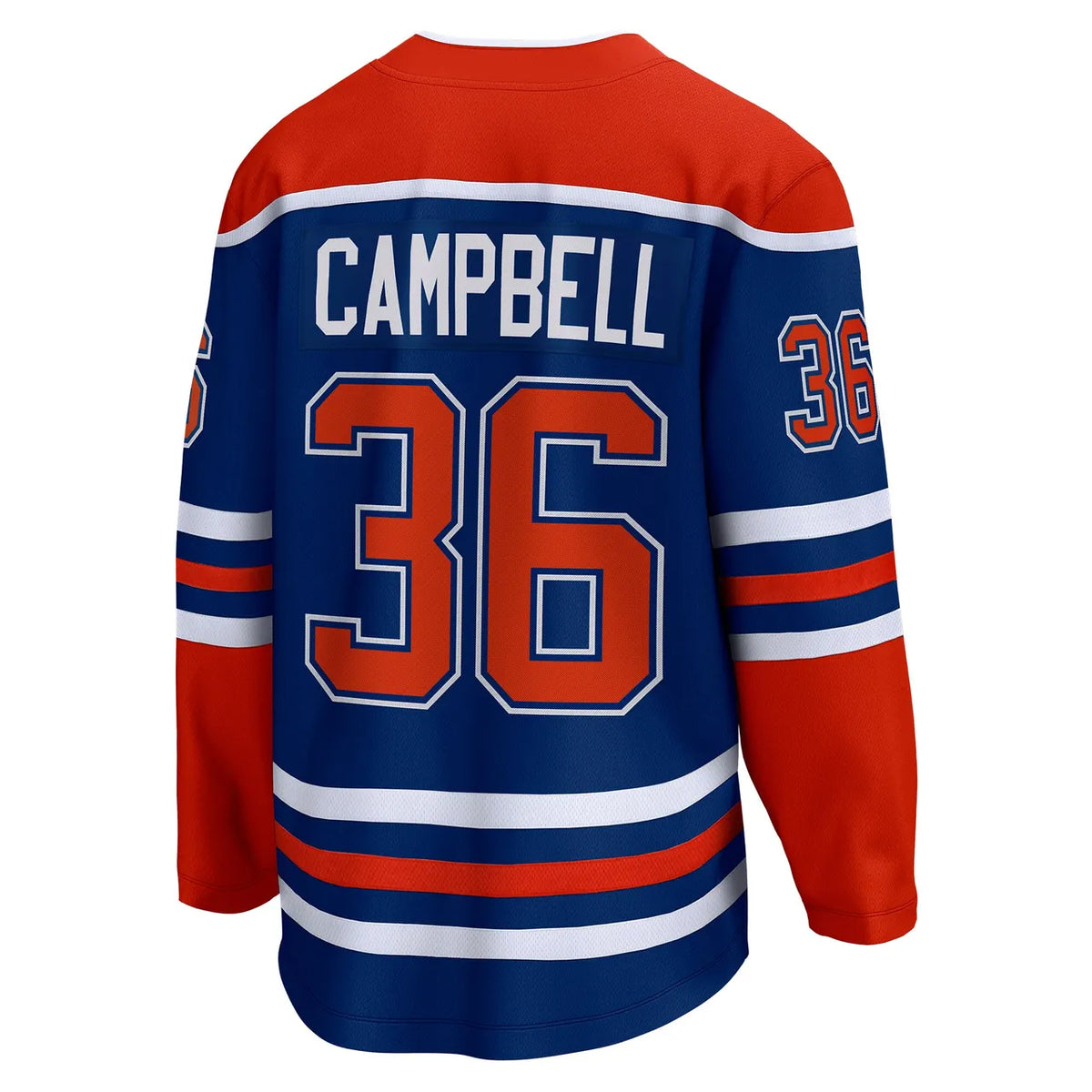 Oilers Campbell #36 Jersey fanatics - Hình 5