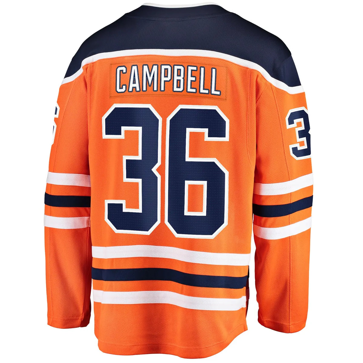 Oilers Campbell #36 Jersey fanatics - Hình 3