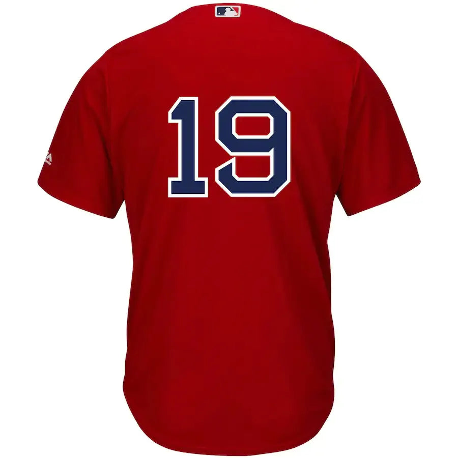 Red Sox Red Jersey #19 - Hình 3