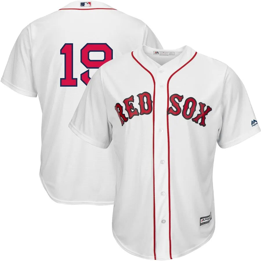 Red Sox White Jersey #19