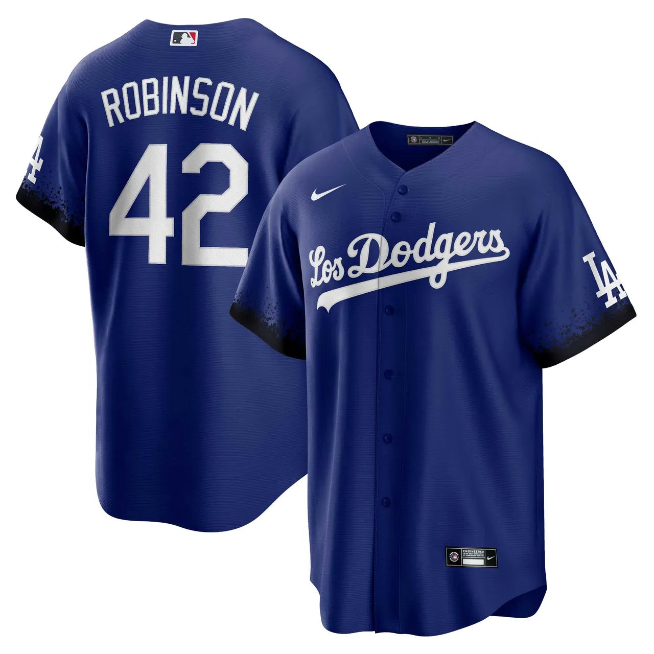 Dodgers Robinson Blue Jersey - Hình 2