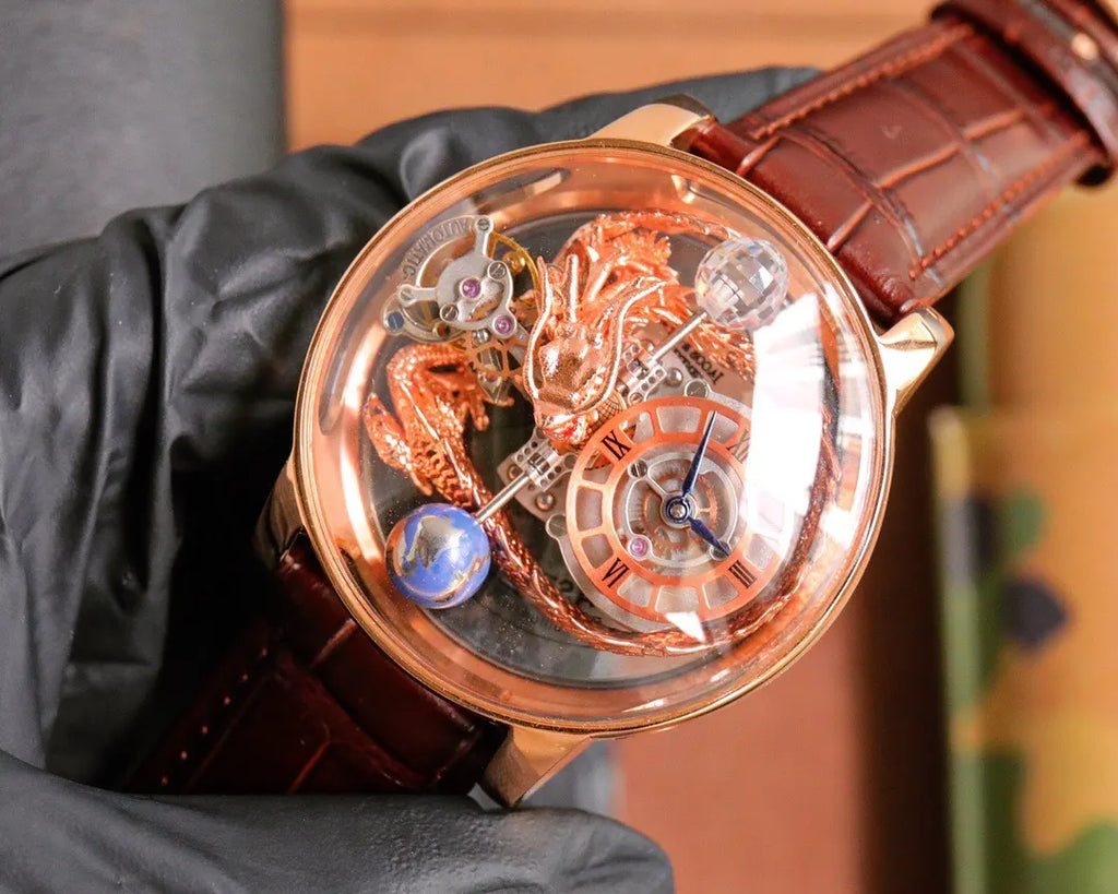 Jacob & Co. Dragon Rose Gold - Hình 7