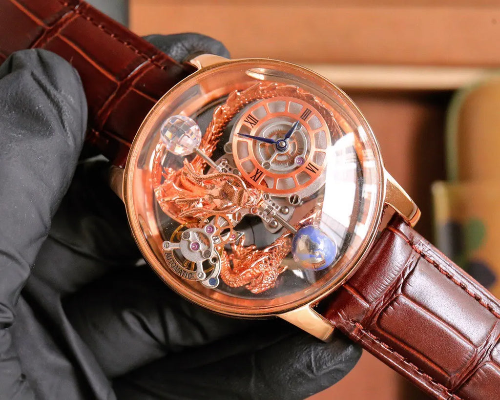 Jacob & Co. Dragon Rose Gold - Hình 8