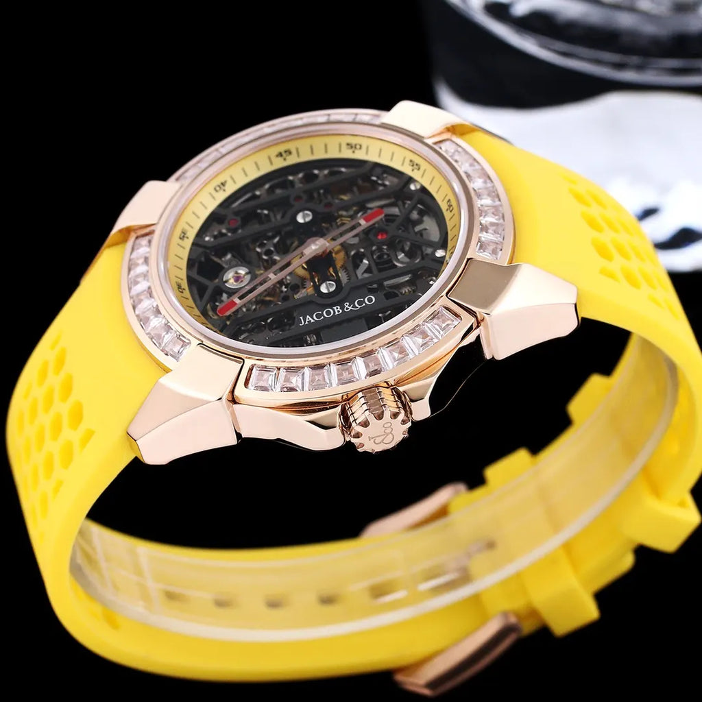 Jacob & Co. Yellow Diamond Watch - Hình 2