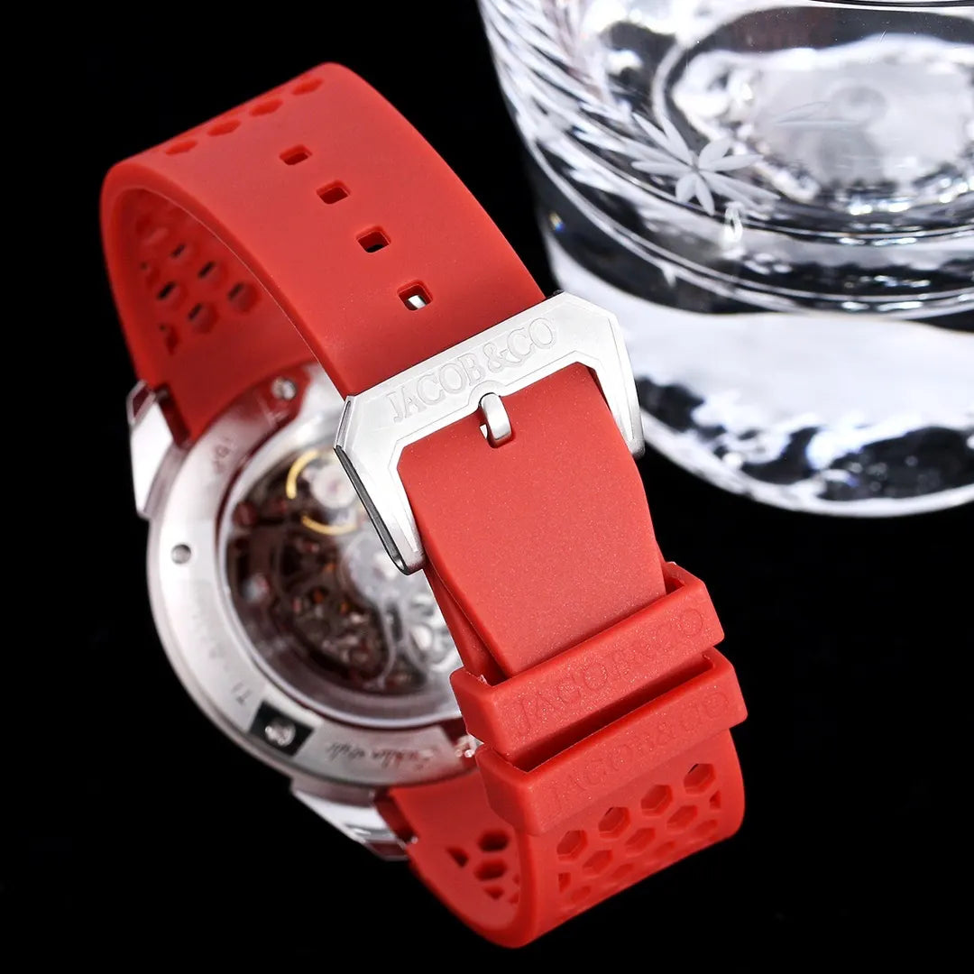Jacob & Co. Red Skeleton Diamond