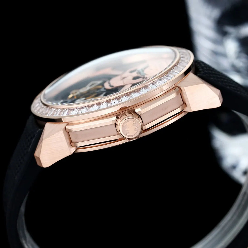 Jacob & Co Rose Gold Skull - Hình 7