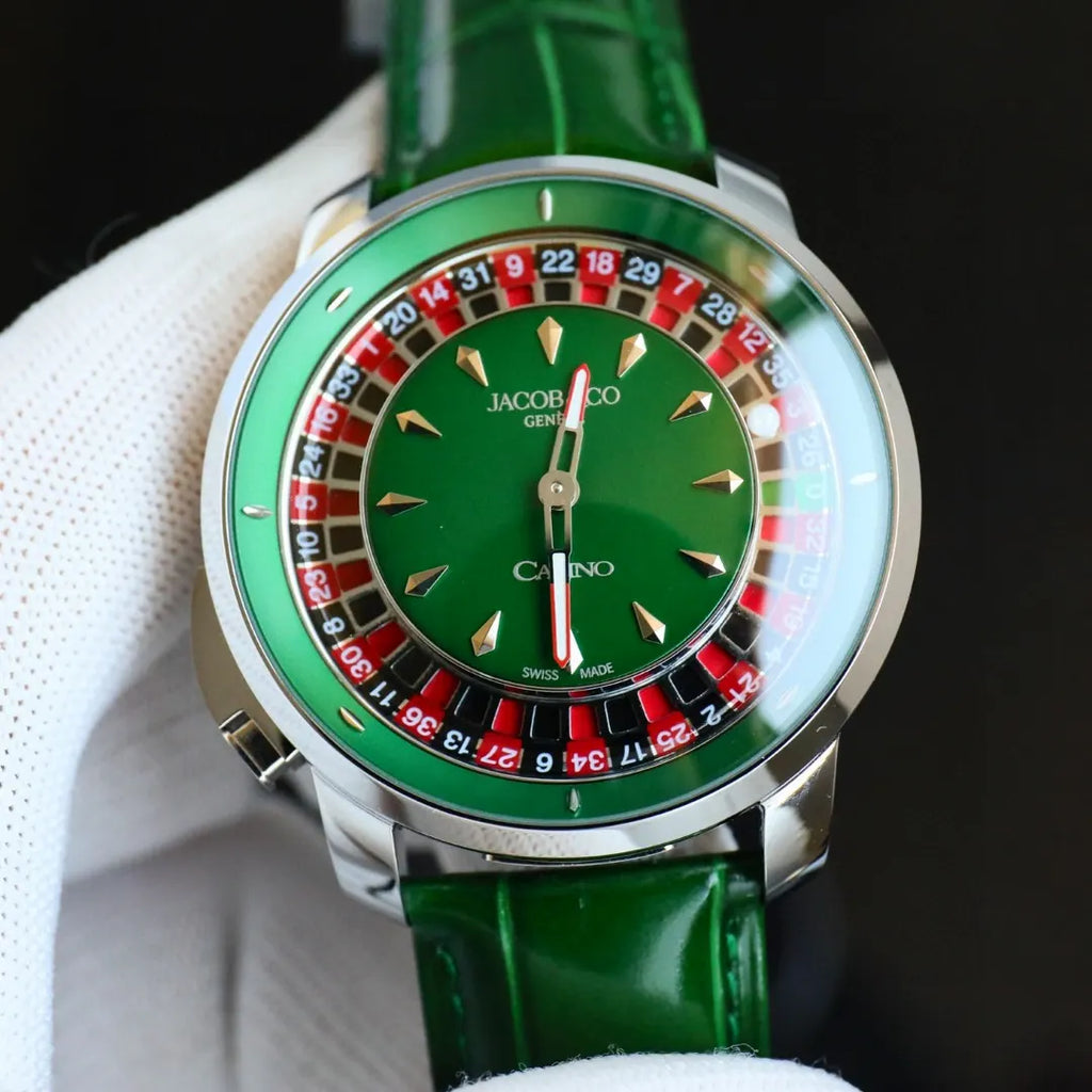 green Jacob & Co Casino Watch