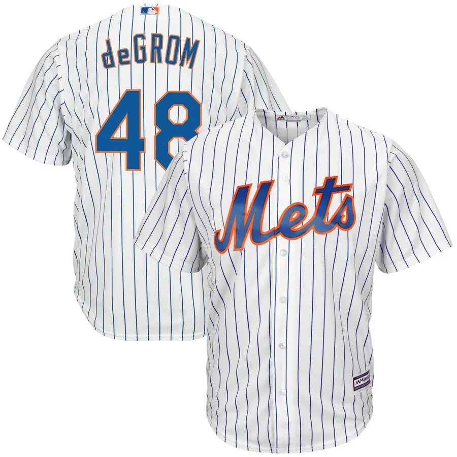 Mets deGrom Pinstripe Jersey