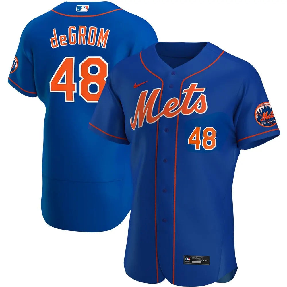 Mets deGrom Royal Blue Jersey