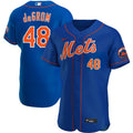 deGrom Mets Blue Jersey nike