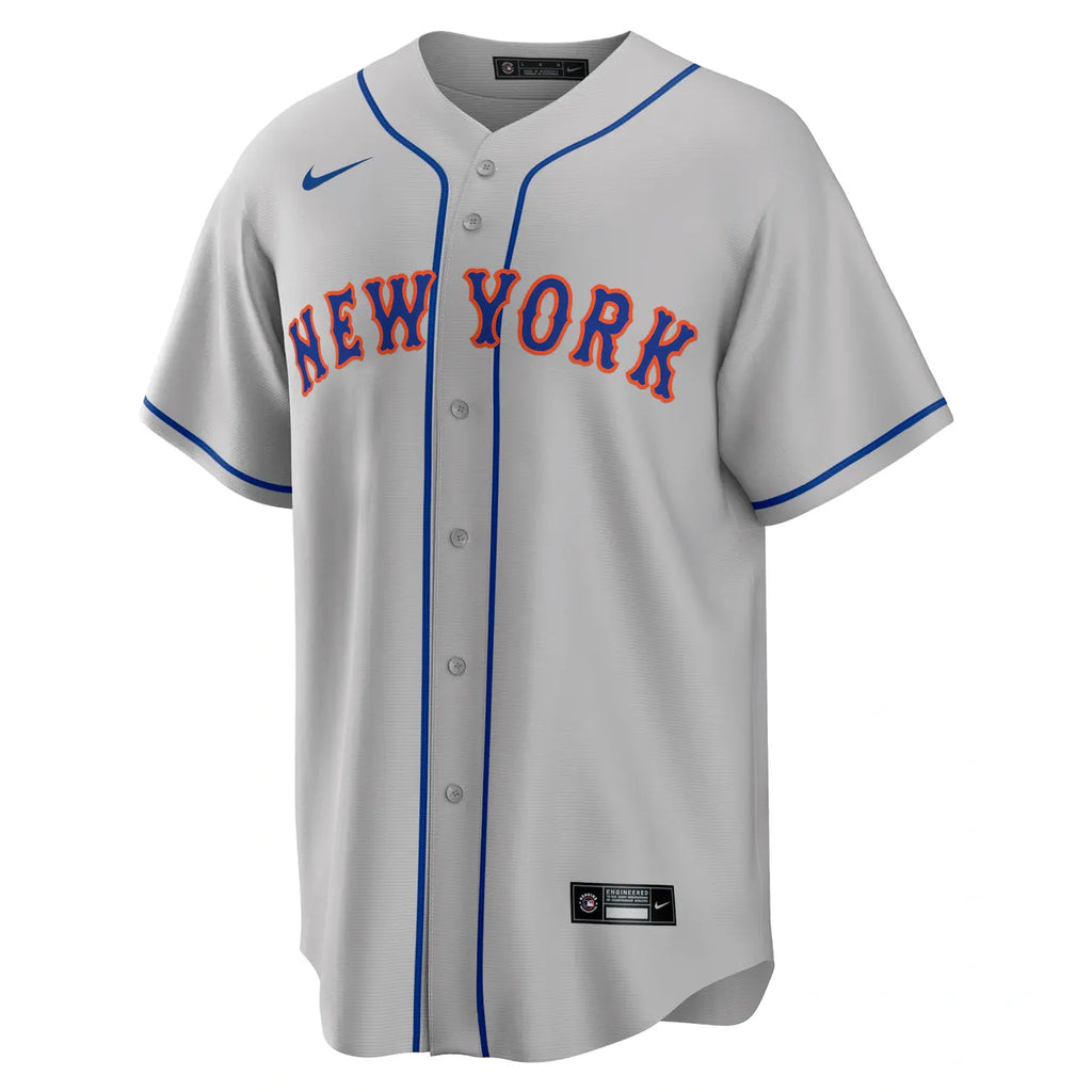 Nike deGrom Mets Blue Jersey - Hình 6