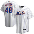 Jake Mets Pinstripe Jersey
