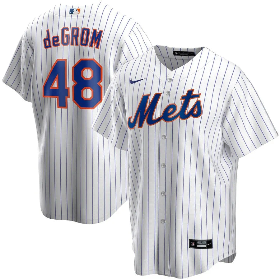 deGrom Mets Pinstripe Jersey nike