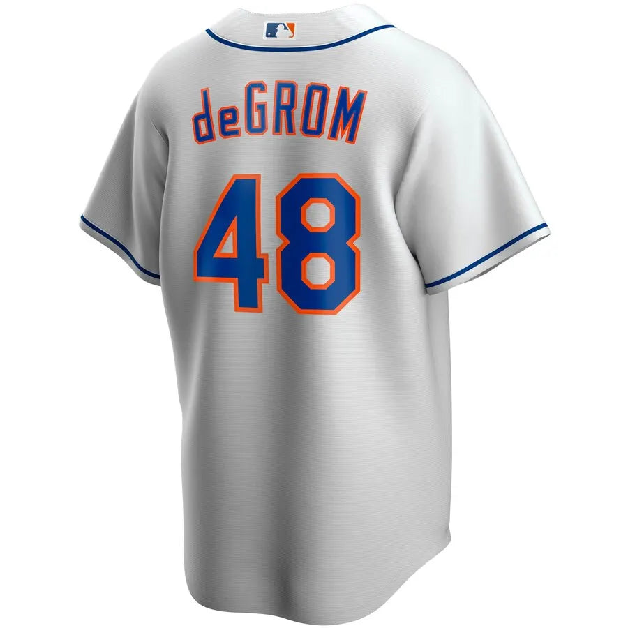 nike deGrom Mets White Jersey - Hình 3