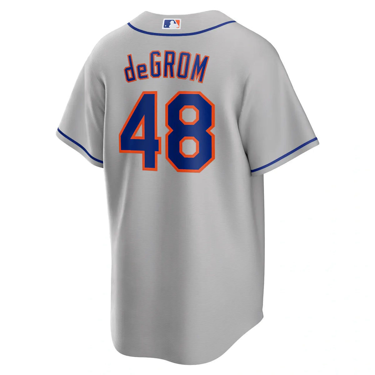 deGrom Mets Gray Jersey - Hình 4