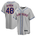 deGrom Mets Gray Jersey