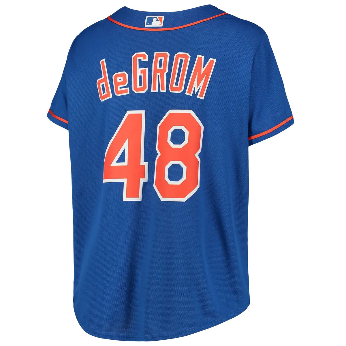 deGrom Mets Blue Jersey - Hình 4