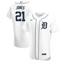 Nike Detroit Tigers Jones #21 White Jersey