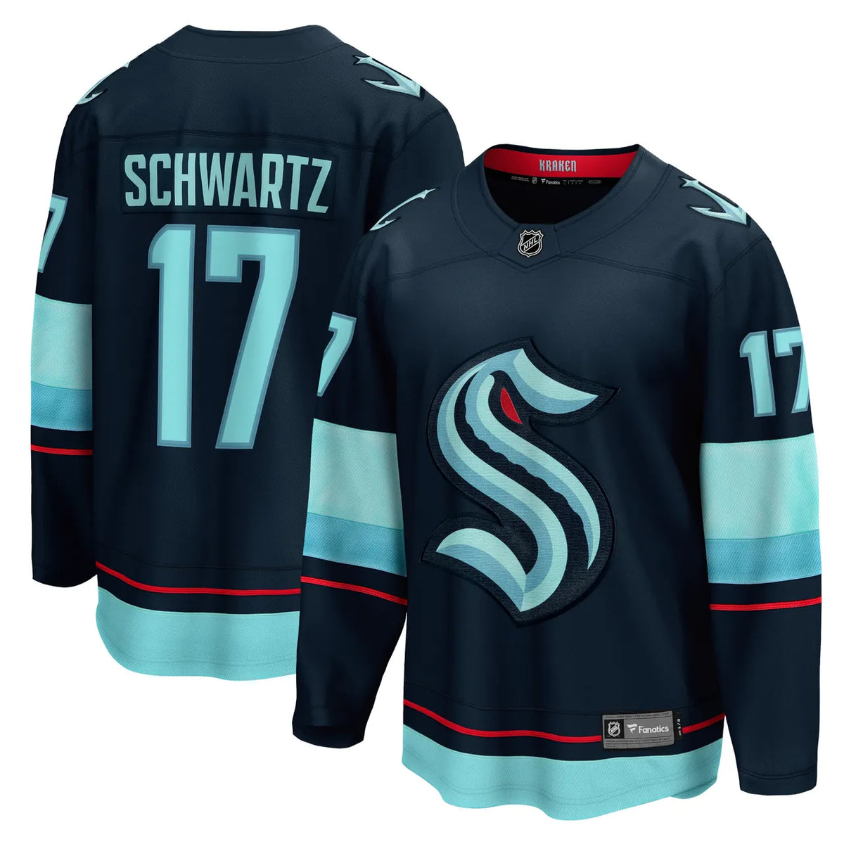 Schwartz Kraken Navy Jersey