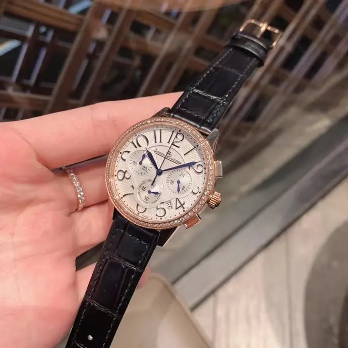 Jaeger-LeCoultre Diamond Bezel Leather - Hình 2